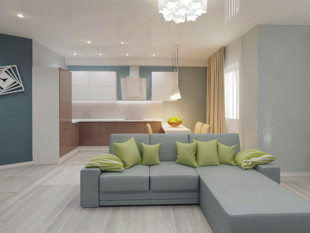 Фото из портфолио Квартира- студия – фотографии дизайна интерьеров на INMYROOM