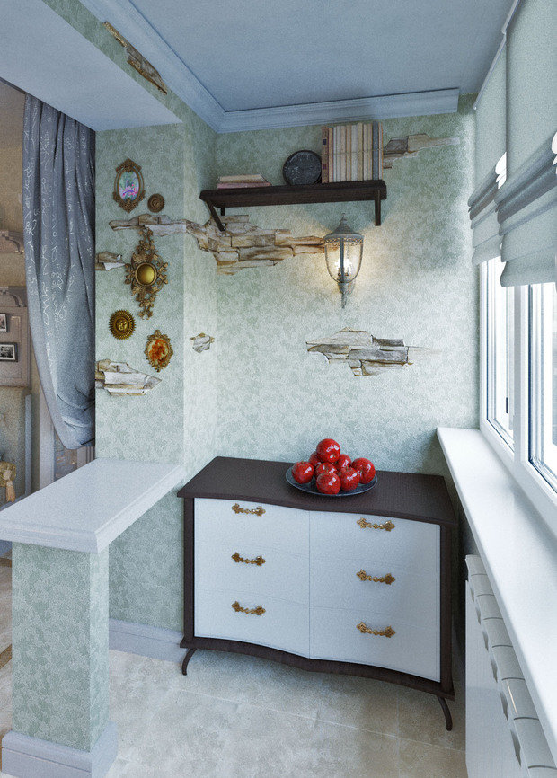 Фото из портфолио 2к.кв. в доме на ул. Железнодорожной – фотографии дизайна интерьеров на INMYROOM