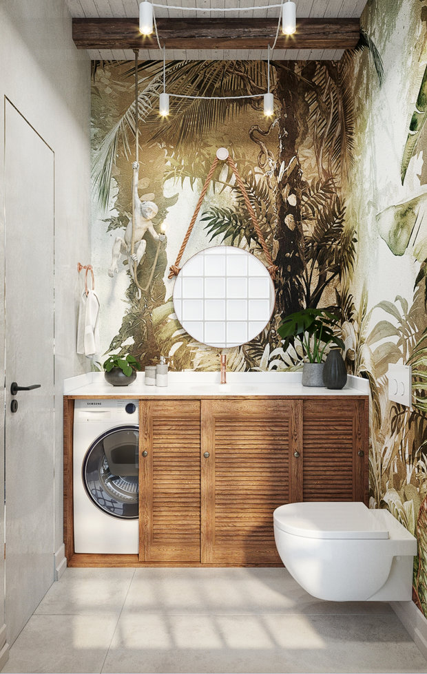 Фото из портфолио Таинственный остров – фотографии дизайна интерьеров на INMYROOM