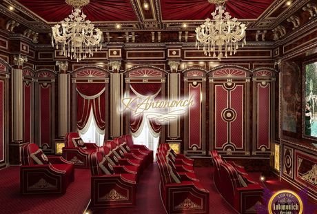 Best home cinema design of Katrina Atonovich