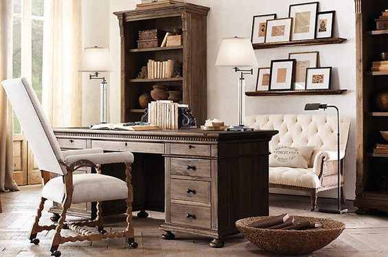 Фотография: Офис в стиле Прованс и Кантри, Классический, Современный – фото на INMYROOM