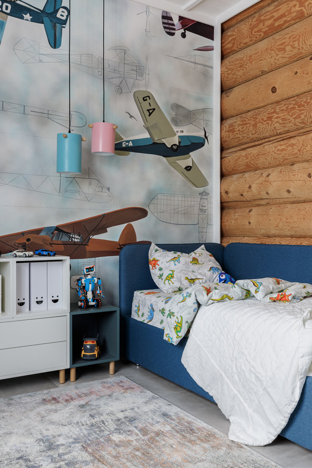 Фотография: Детская в стиле Современный, Скандинавский, Дом, Проект недели, Дом и дача, Казань, Марсель Кадыров, 4 и больше, Более 90 метров, Душа дома – фото на INMYROOM