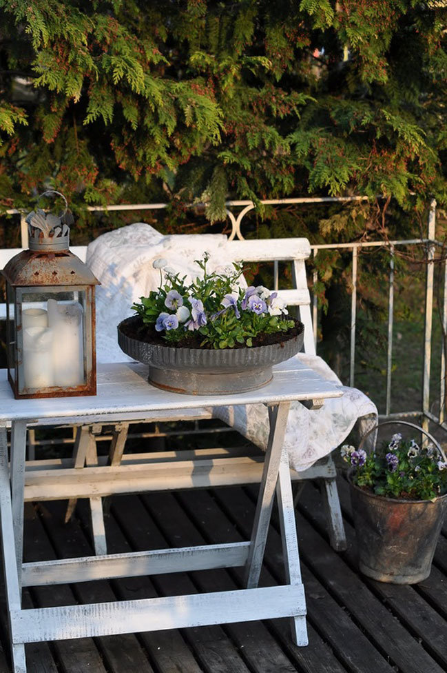 Фотография: Балкон, Терраса в стиле Прованс и Кантри, Современный, Интерьер комнат, специальная тема: балконы – фото на INMYROOM Фотография: Балкон, Терраса в стиле Прованс и Кантри, Современный, Интерьер комнат, специальная тема: балконы – фото на INMYROOM