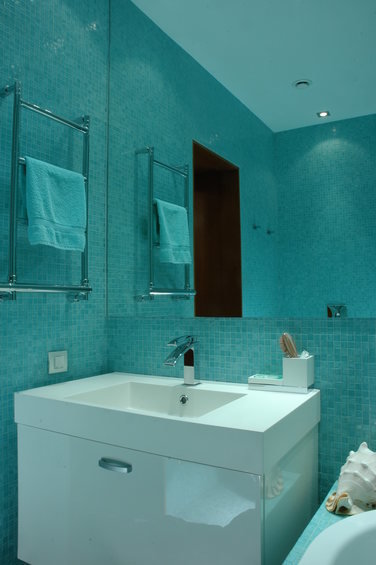 Фотография: Ванная в стиле Современный, Квартира, Дома и квартиры – фото на INMYROOM