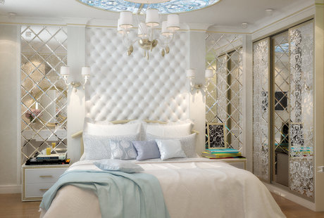 Легкий европейский интерьер для спальни - Design Ideas Crimea