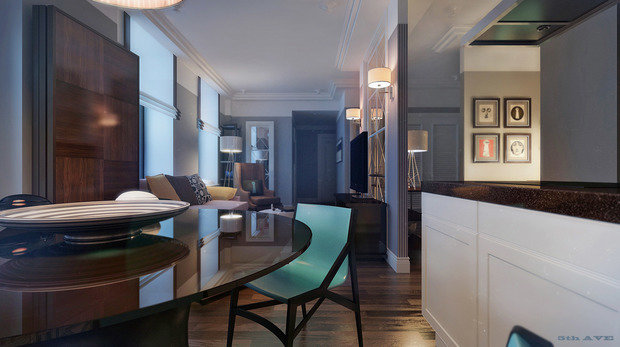 Фото из портфолио NEW YORK. 5th Ave – фотографии дизайна интерьеров на INMYROOM