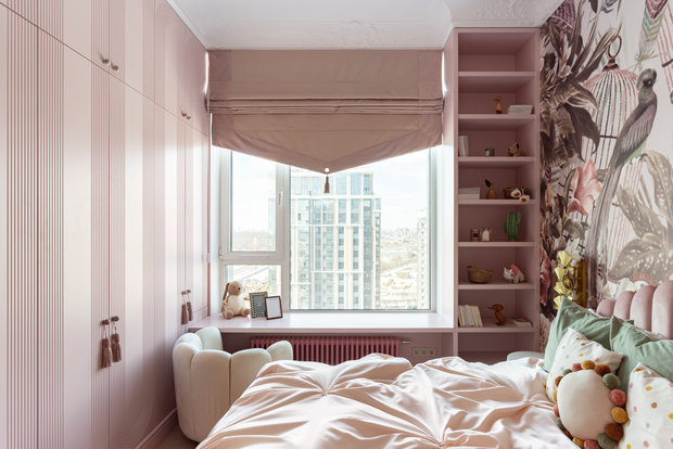 Фотография: Детская в стиле Классический, Современный, Квартира, Проект недели, Москва, 4 и больше, Более 90 метров, Анастасия Меркулова – фото на INMYROOM