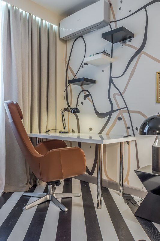 Фотография: Офис в стиле Современный, Декор интерьера, Интерьер комнат, Хрущевка – фото на INMYROOM Фотография: Офис в стиле Современный, Декор интерьера, Интерьер комнат, Хрущевка – фото на INMYROOM