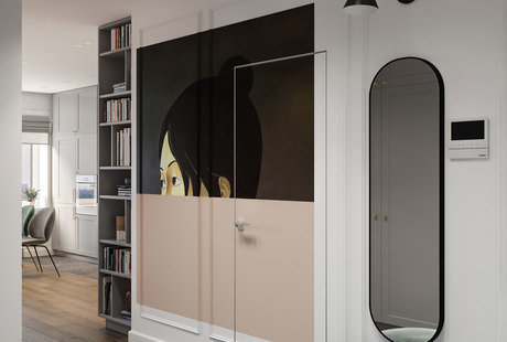 ДИЗАЙН ПРОЕКТ КВАРТИРЫ-СТУДИИ В "ЖК SREDA"