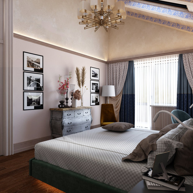 Фото из портфолио ДИЗАЙН ДОМА В ПОСЕЛКЕ УПРАВЛЕНЧЕСКИЙ – фотографии дизайна интерьеров на INMYROOM