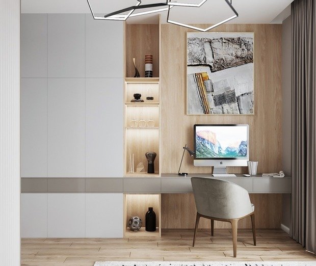 Фото из портфолио Квартира 60 кв.м – фотографии дизайна интерьеров на INMYROOM