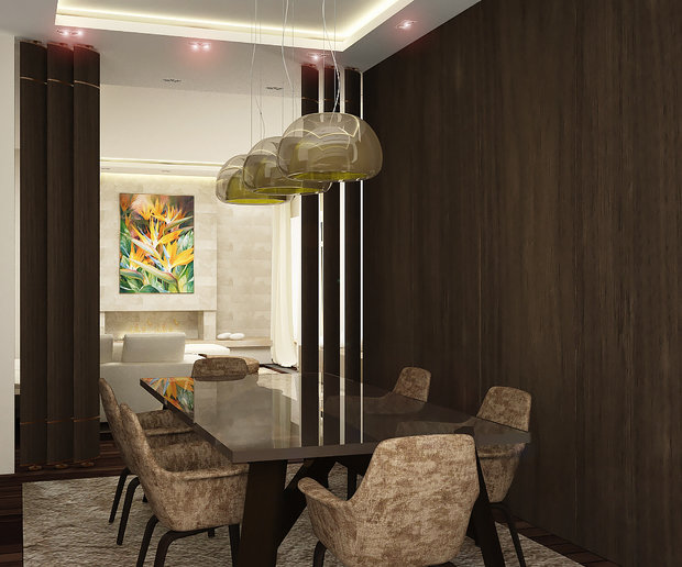 Фото из портфолио Tropical dream. Apartment in Novosibirsk / 2015. – фотографии дизайна интерьеров на INMYROOM