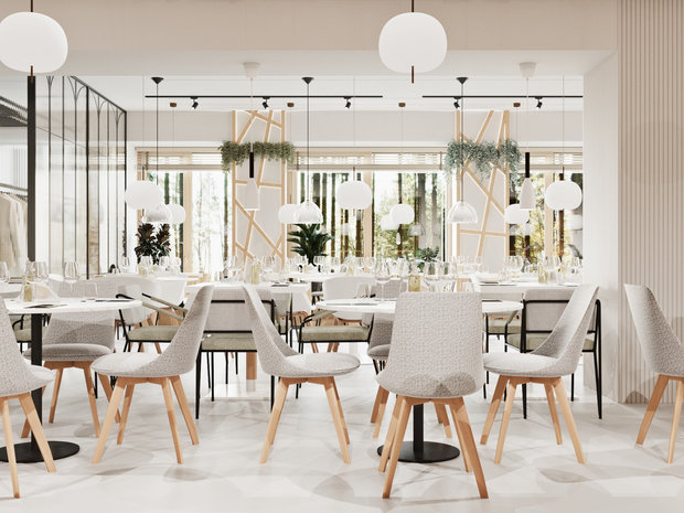 Фото из портфолио Ресторан ЭКО – фотографии дизайна интерьеров на INMYROOM