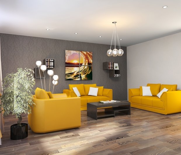 Фотография: Гостиная в стиле Современный, Хай-тек – фото на INMYROOM