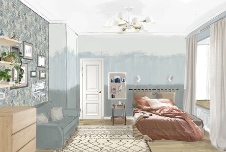 Двухкомнатная квартира 