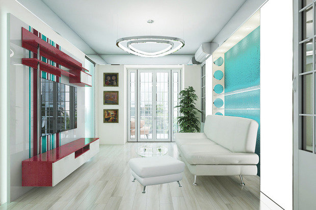 Фото из портфолио Современный стиль с яркими акцентами – фотографии дизайна интерьеров на INMYROOM