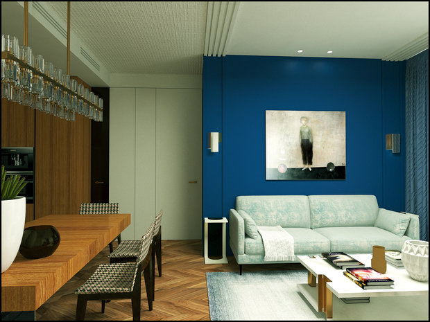 Фото из портфолио  квартира-студия VANDERPARK – фотографии дизайна интерьеров на INMYROOM