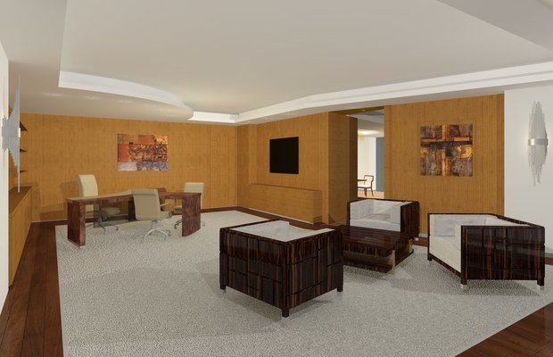 Фото из портфолио Офис компании Лукойл в Дубае. – фотографии дизайна интерьеров на INMYROOM