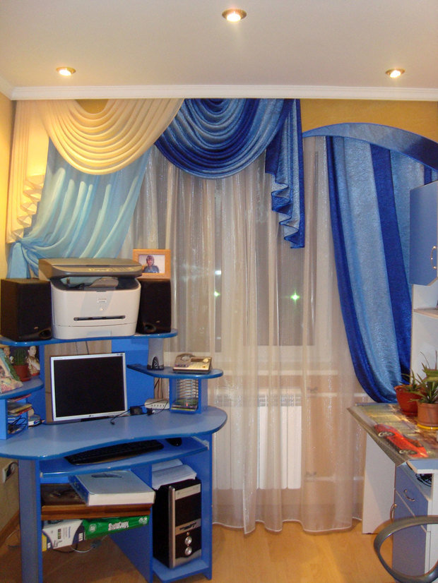 Фото из портфолио Шторы – фотографии дизайна интерьеров на INMYROOM