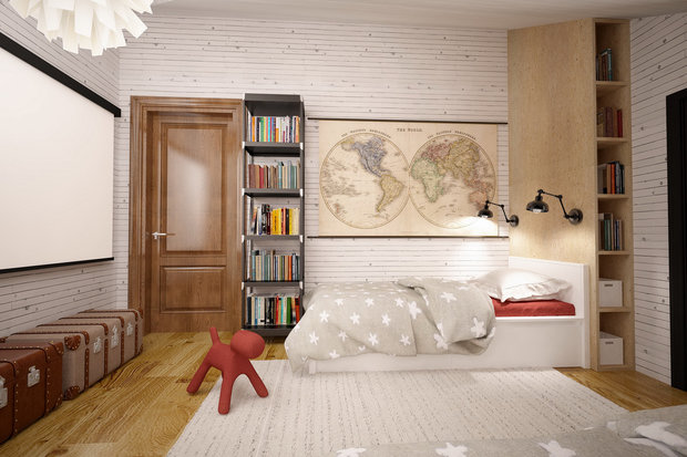 Фотография: Детская в стиле Прованс и Кантри, Скандинавский, Современный, Эклектика, Дом, Россия, Calligaris, Miele, Mis en Demeur, Vistosi, Проект недели, Бежевый, Синий, Серый, Оранжевый, ИКЕА, Дом и дача, Villeroy & Boch, Тотьяна Шевченко, Ralph Lauren, Legend, Odeon Light, Plume, Lotus, Gessi, Arrital, Tonin, Ceramica Fioranese – фото на INMYROOM