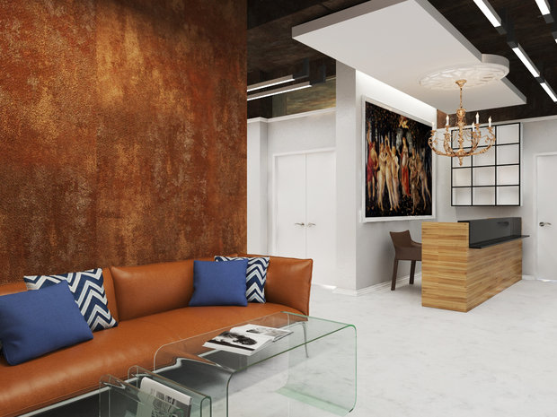 Фото из портфолио Каноны красоты. Интерьер студии визажа в Екатеринбурге. – фотографии дизайна интерьеров на INMYROOM