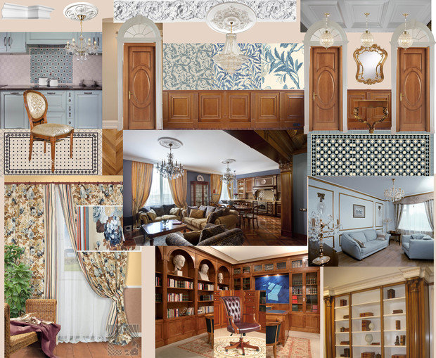 Фото из портфолио Концепция в коллажах – фотографии дизайна интерьеров на INMYROOM