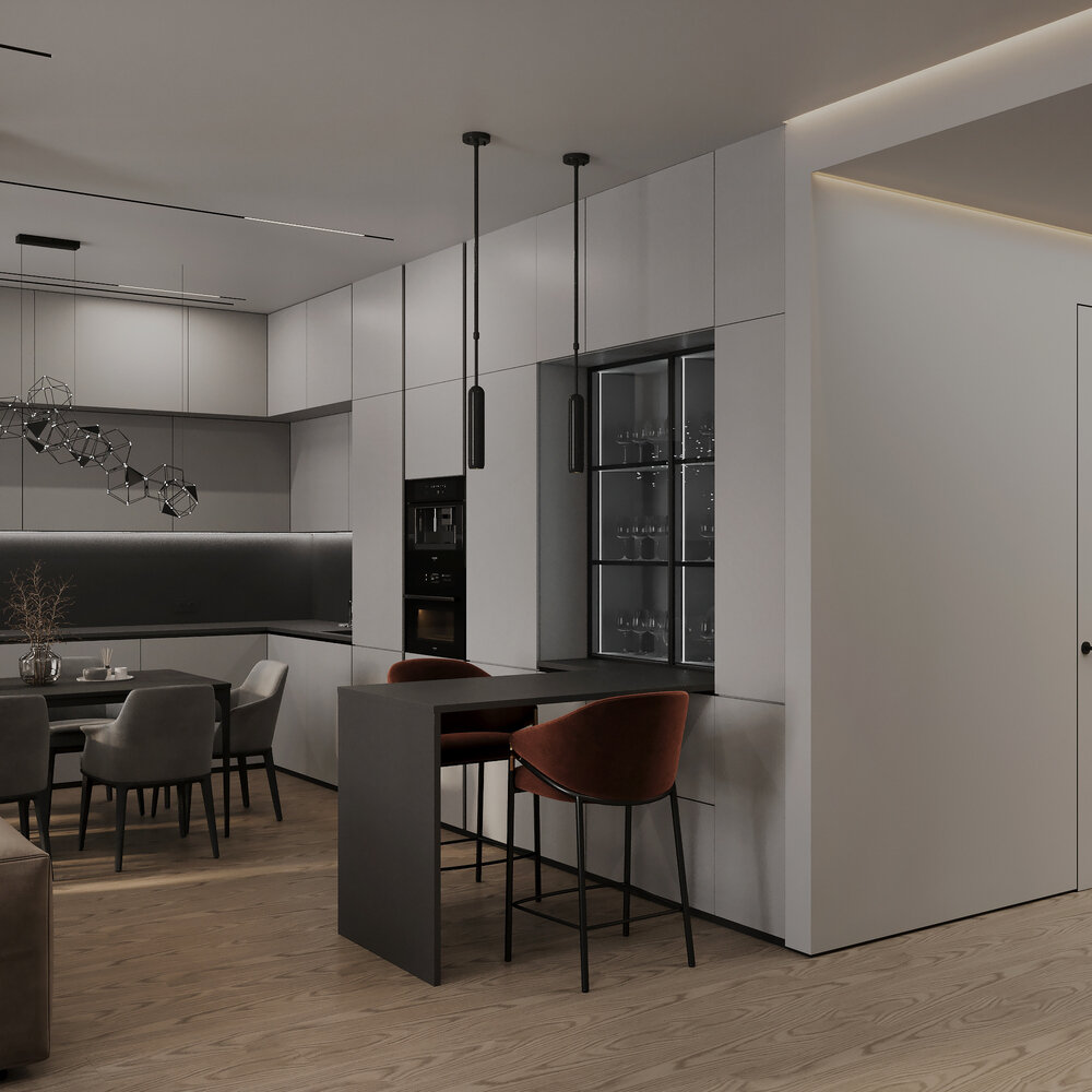 Фото из портфолио Квартира в Москве, ЖК бизнес-класса – фотографии дизайна интерьеров на INMYROOM Фото из портфолио Квартира в Москве, ЖК бизнес-класса – фотографии дизайна интерьеров на INMYROOM