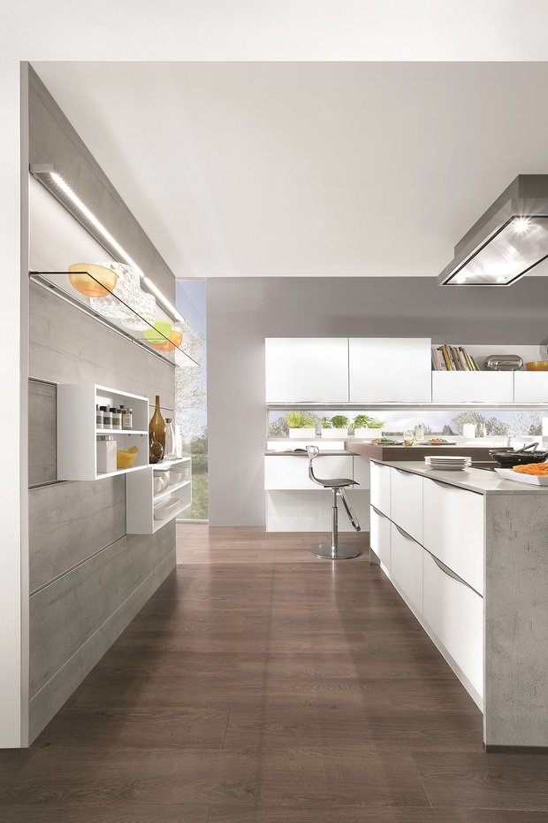 Фото из портфолио Кухня с окном Vetra – фотографии дизайна интерьеров на INMYROOM