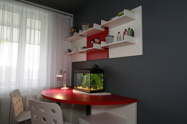 Фотография: Спальня в стиле Хай-тек, Квартира, Дома и квартиры, Перепланировка, Ремонт – фото на INMYROOM