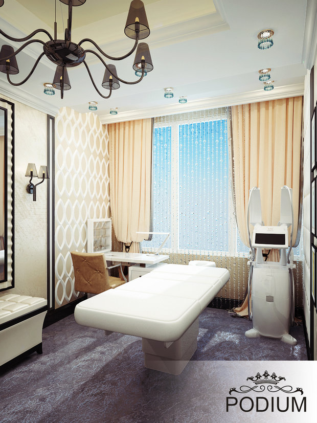 Фото из портфолио Салон красоты в гламурном стиле – фотографии дизайна интерьеров на INMYROOM
