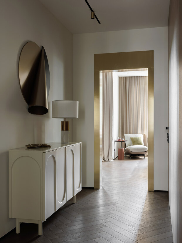 Фотография: Прихожая в стиле Современный, Минимализм, Квартира, Проект недели, Санкт-Петербург, 3 комнаты, Более 90 метров, NG-Design, Наталья Пальцева – фото на INMYROOM