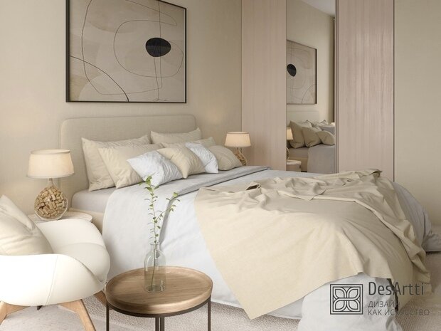 Фото из портфолио Проект квартира Сочи 2022 – фотографии дизайна интерьеров на INMYROOM
