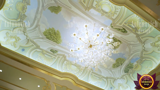 Фото из портфолио Ceiling Painting Design – фотографии дизайна интерьеров на INMYROOM