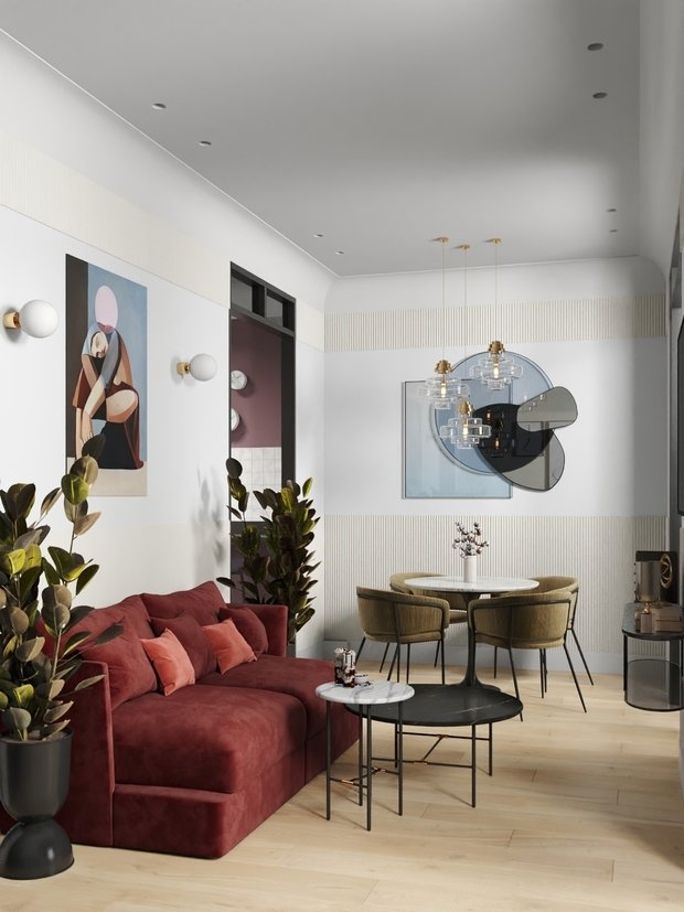 Фото из портфолио Апартаменты в апарт-отеле – фотографии дизайна интерьеров на INMYROOM