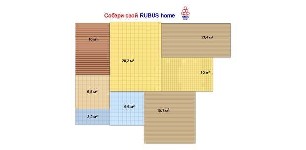 Фото из портфолио Rubus Home - варианты планировки – фотографии дизайна интерьеров на INMYROOM