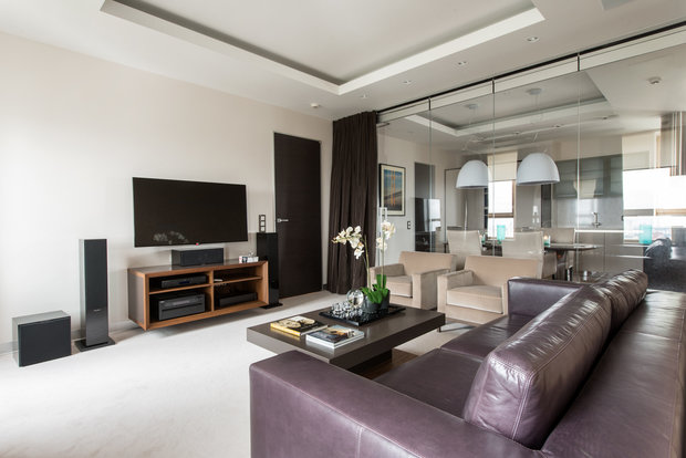 Фото из портфолио Men's apartment – фотографии дизайна интерьеров на INMYROOM
