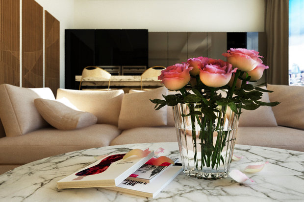 Фото из портфолио Уютный минимализм в Баку – фотографии дизайна интерьеров на INMYROOM