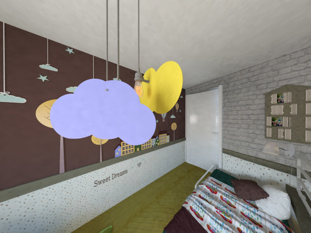 Фото из портфолио Детская "Каждый сантиметр на счету" – фотографии дизайна интерьеров на INMYROOM
