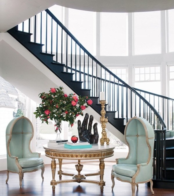 Фотография: Гостиная в стиле Классический, Современный, Эклектика, Дом, Дома и квартиры, Интерьеры звезд – фото на INMYROOM