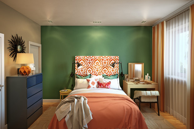 Фото из портфолио "Апельсин в тёплых лапах" – фотографии дизайна интерьеров на INMYROOM