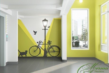 Интерьеры подъезда многоквартирного дома