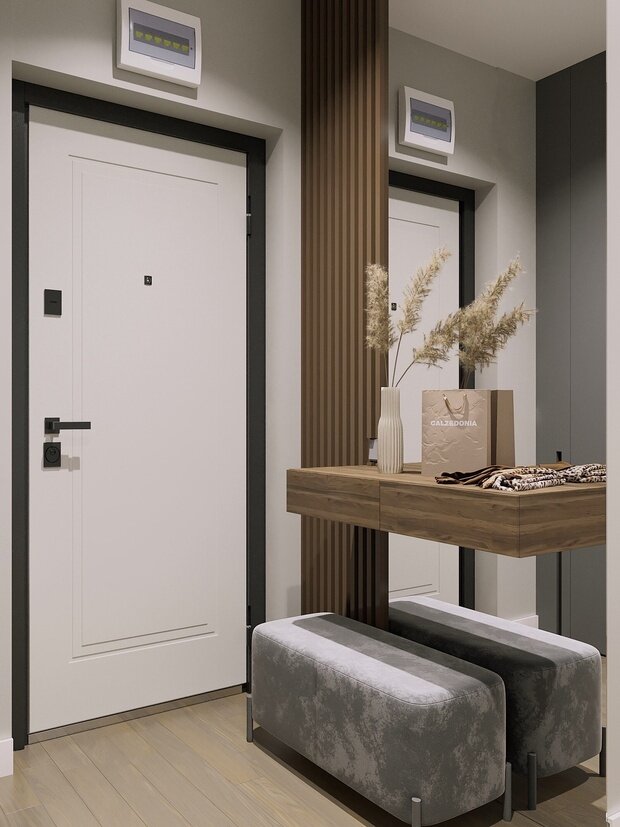 Фото из портфолио Квартира для молодой семьи ЖК Мытищи Парк – фотографии дизайна интерьеров на INMYROOM