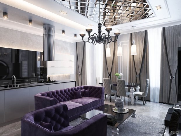 Фото из портфолио Zelenina 118 м – фотографии дизайна интерьеров на INMYROOM