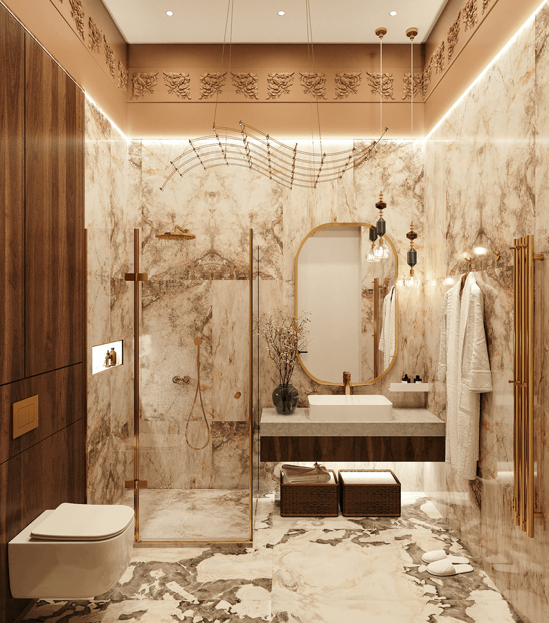 Фото из портфолио Дизайн-проект загородного дома La casa bellissima – фотографии дизайна интерьеров на INMYROOM Фото из портфолио Дизайн-проект загородного дома La casa bellissima – фотографии дизайна интерьеров на INMYROOM