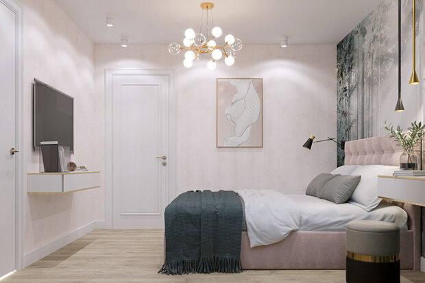 Фото из портфолио Квартира 80 м2 – фотографии дизайна интерьеров на INMYROOM