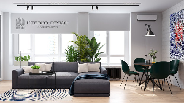 Фото из портфолио White loft – фотографии дизайна интерьеров на INMYROOM