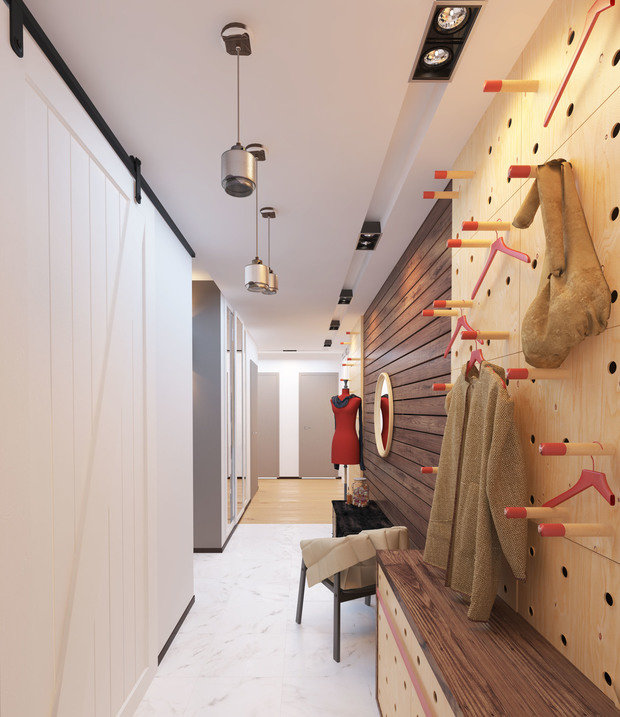 Фото из портфолио Трехкомнатная квартира для семьи из четырех человек – фотографии дизайна интерьеров на INMYROOM