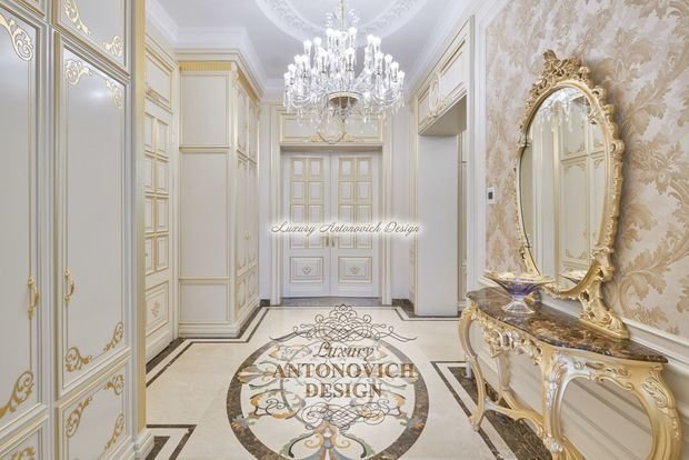 Фото из портфолио Элитный дизайн коттеджа в классическом стиле – фотографии дизайна интерьеров на INMYROOM