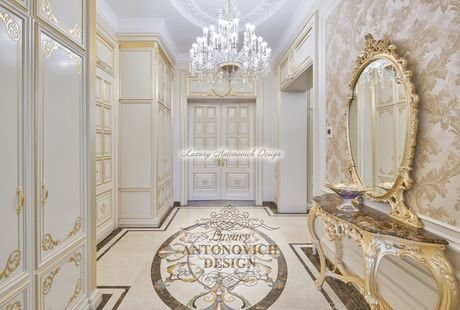 Элитный дизайн коттеджа в классическом стиле