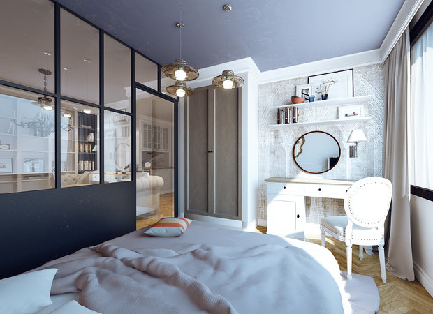 Фотография: Спальня в стиле Эклектика – фото на INMYROOM